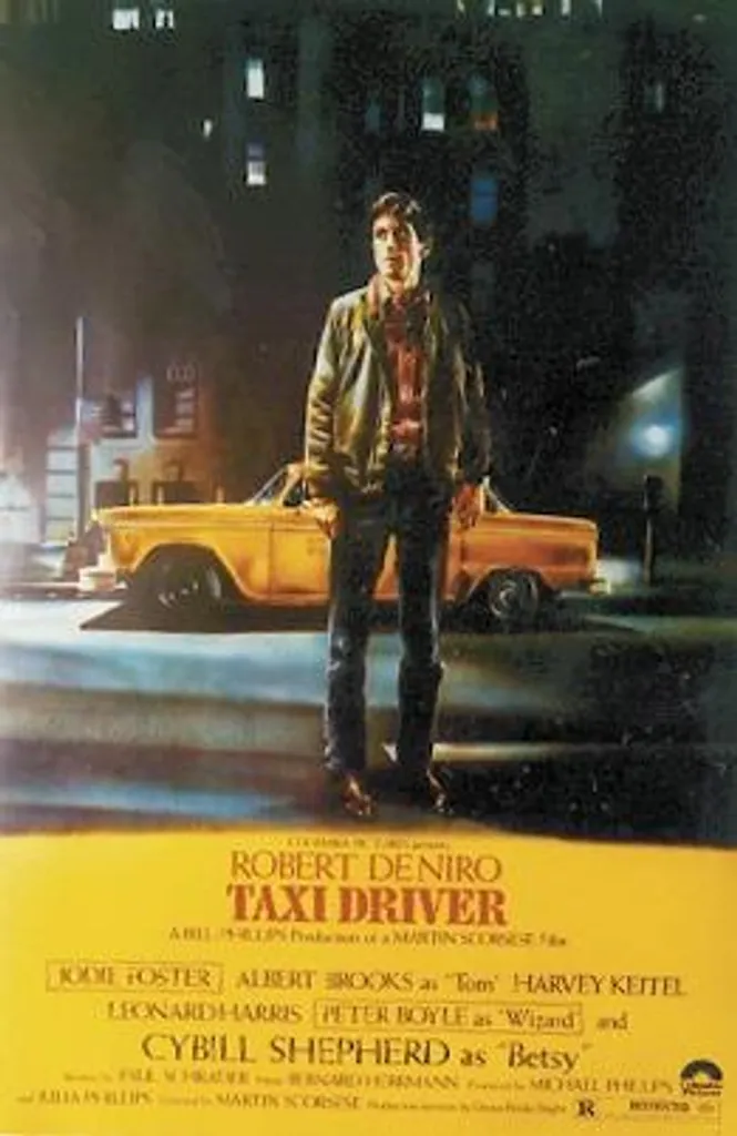 Taxi Driver Poster yellow Taxi + Original tesa Powerstrips« (1 Pack/20 Stk.)